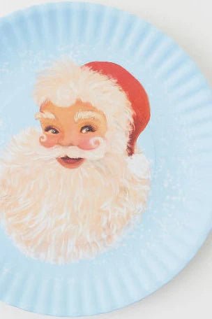 16" Santa Platter Melamine - Bria Blair Creative