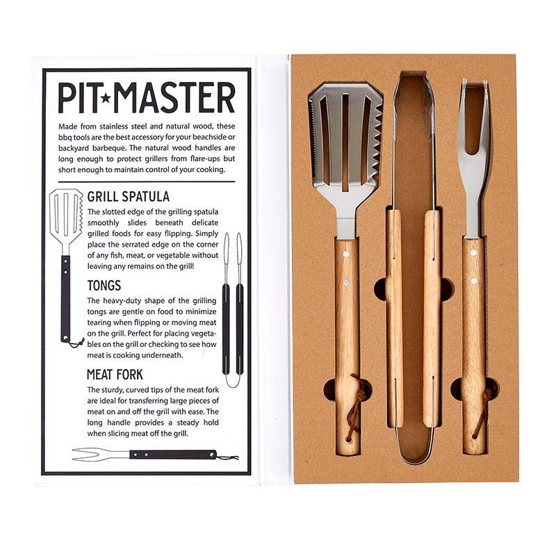 Natural BBQ Tools Book Box