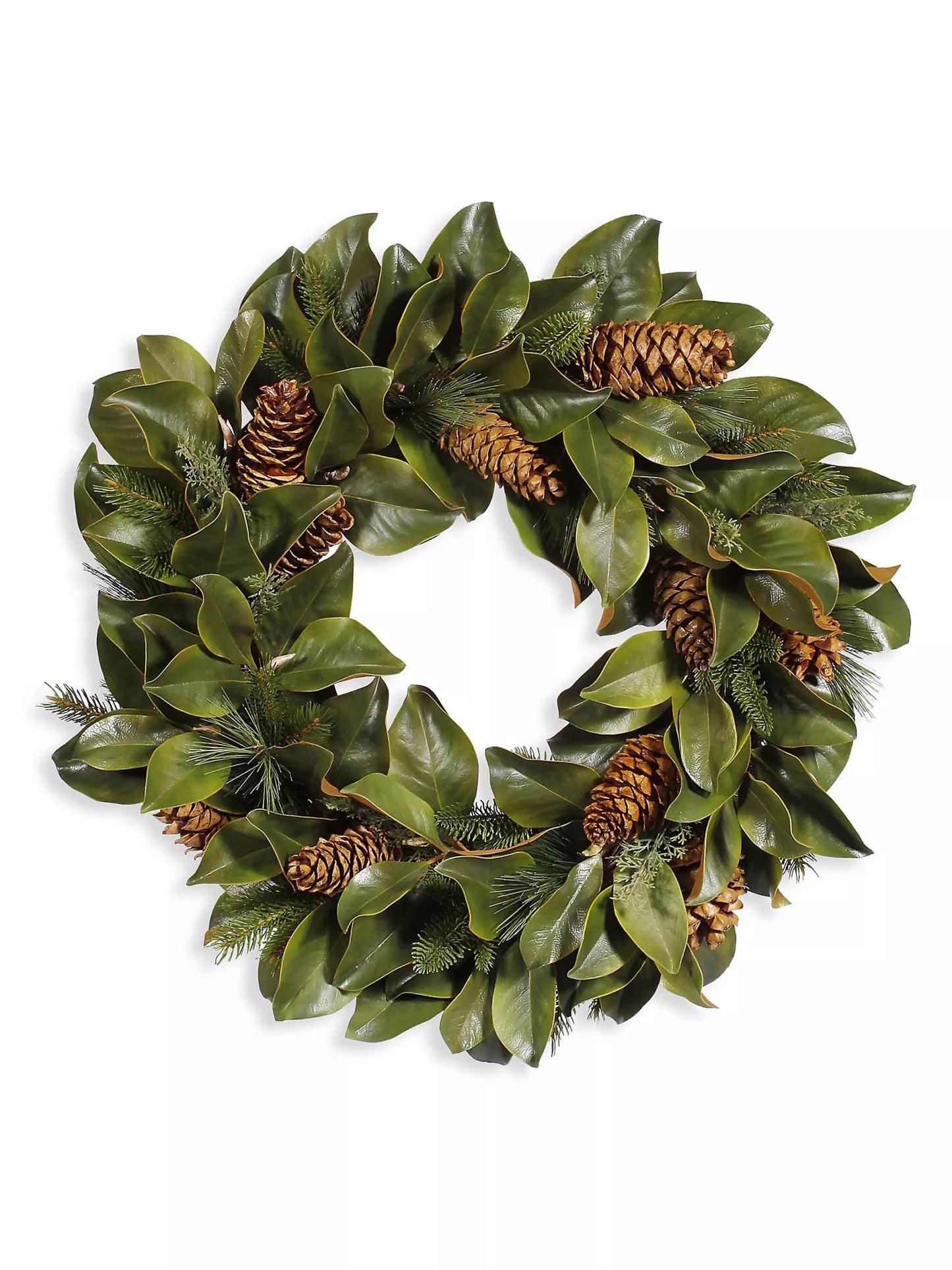 24" Wreath Magnolia Pine Mix - Bria Blair Creative