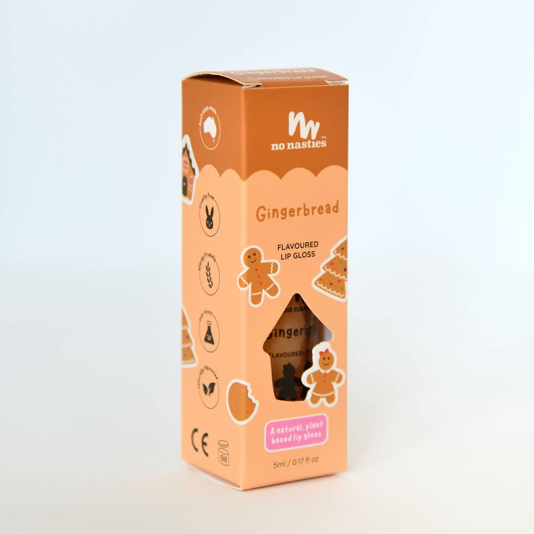 Natural Kids Lip Gloss Wands - Multiple Flavours available: Gummy Grape - Purple