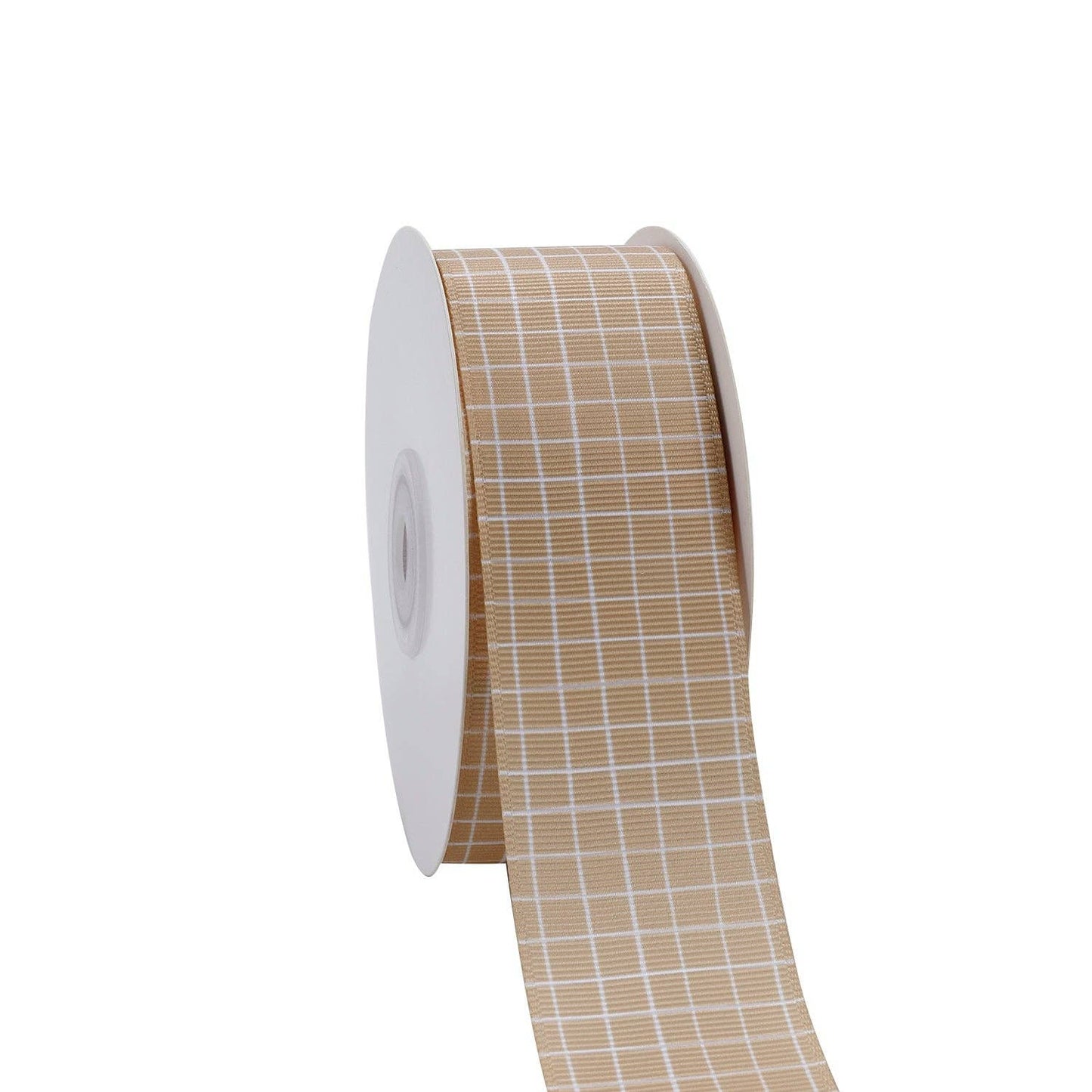 HARVEST CHECK GROSGRAIN RIBBON: 7/8" - 100 yard