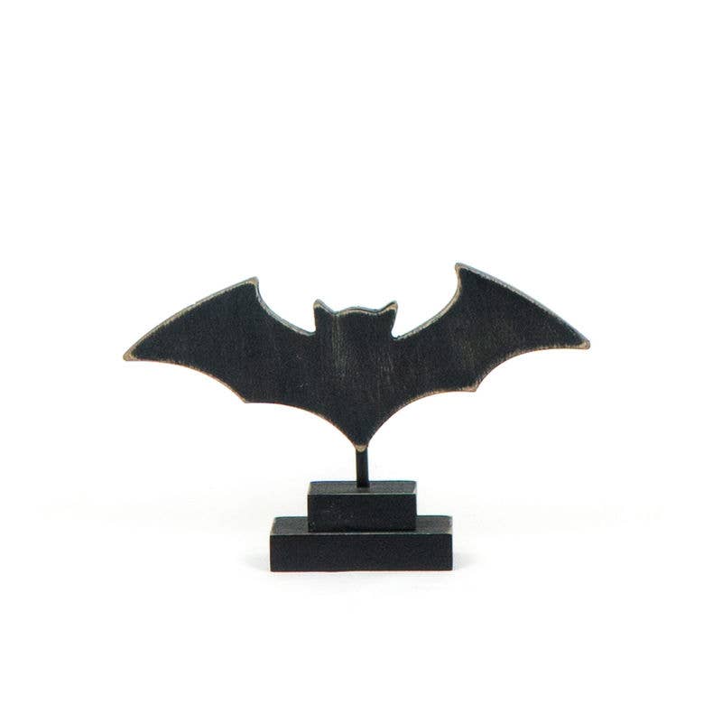 50423 - 8x5x2 wood standing (BAT) HALLOWEEN Decor - Bria Blair Creative