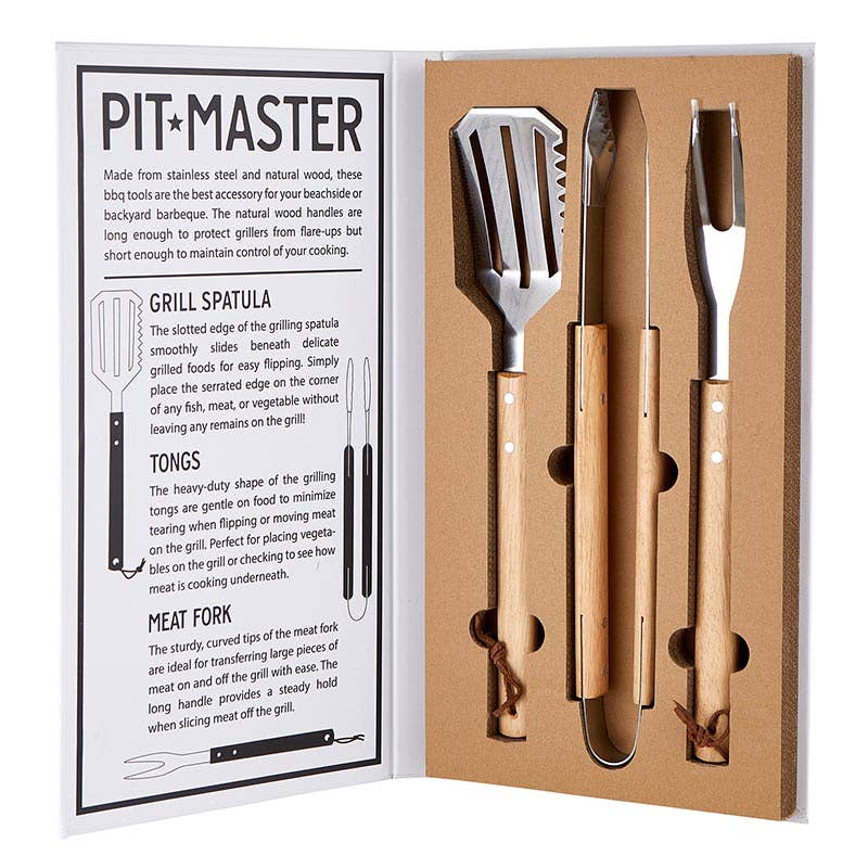 Natural BBQ Tools Book Box