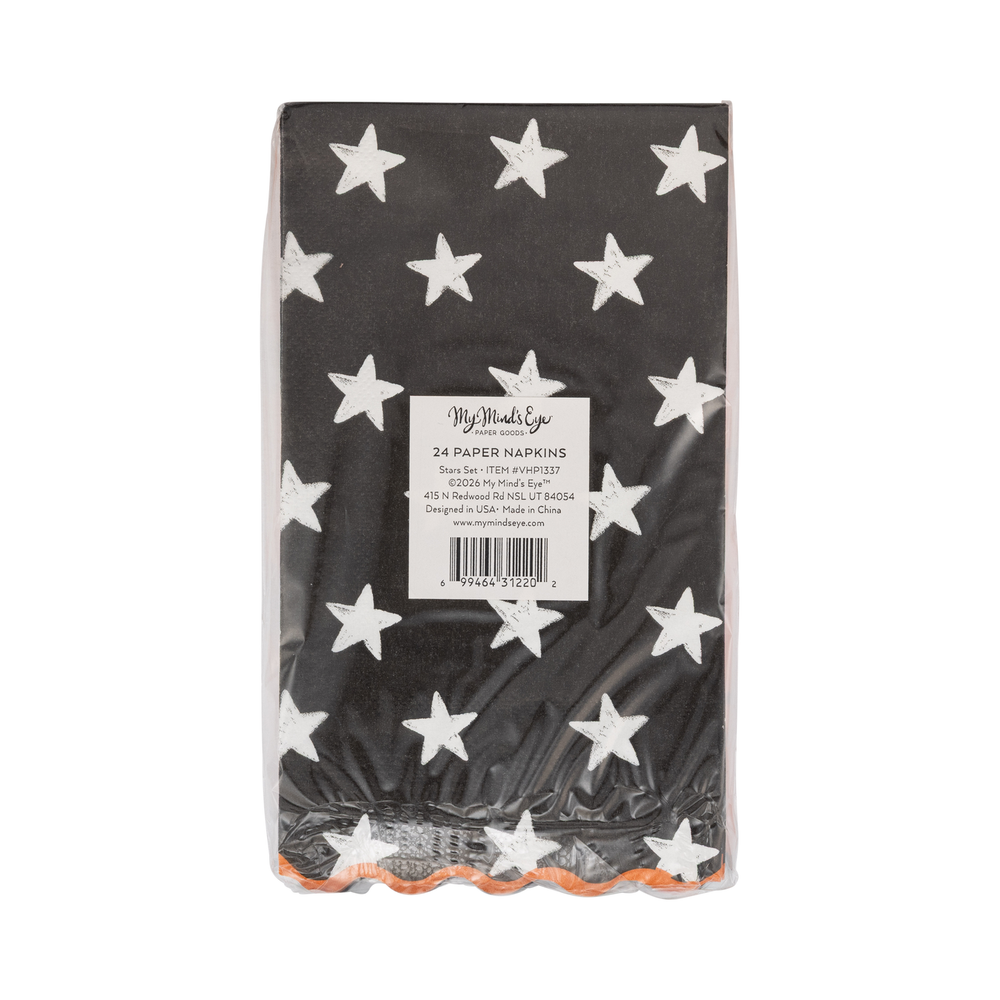 VHP1337 - Vintage Halloween Stars Dinner Napkin Set