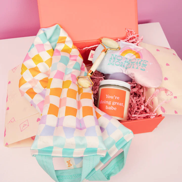 Selfie Care Kit- Carnival Checkers