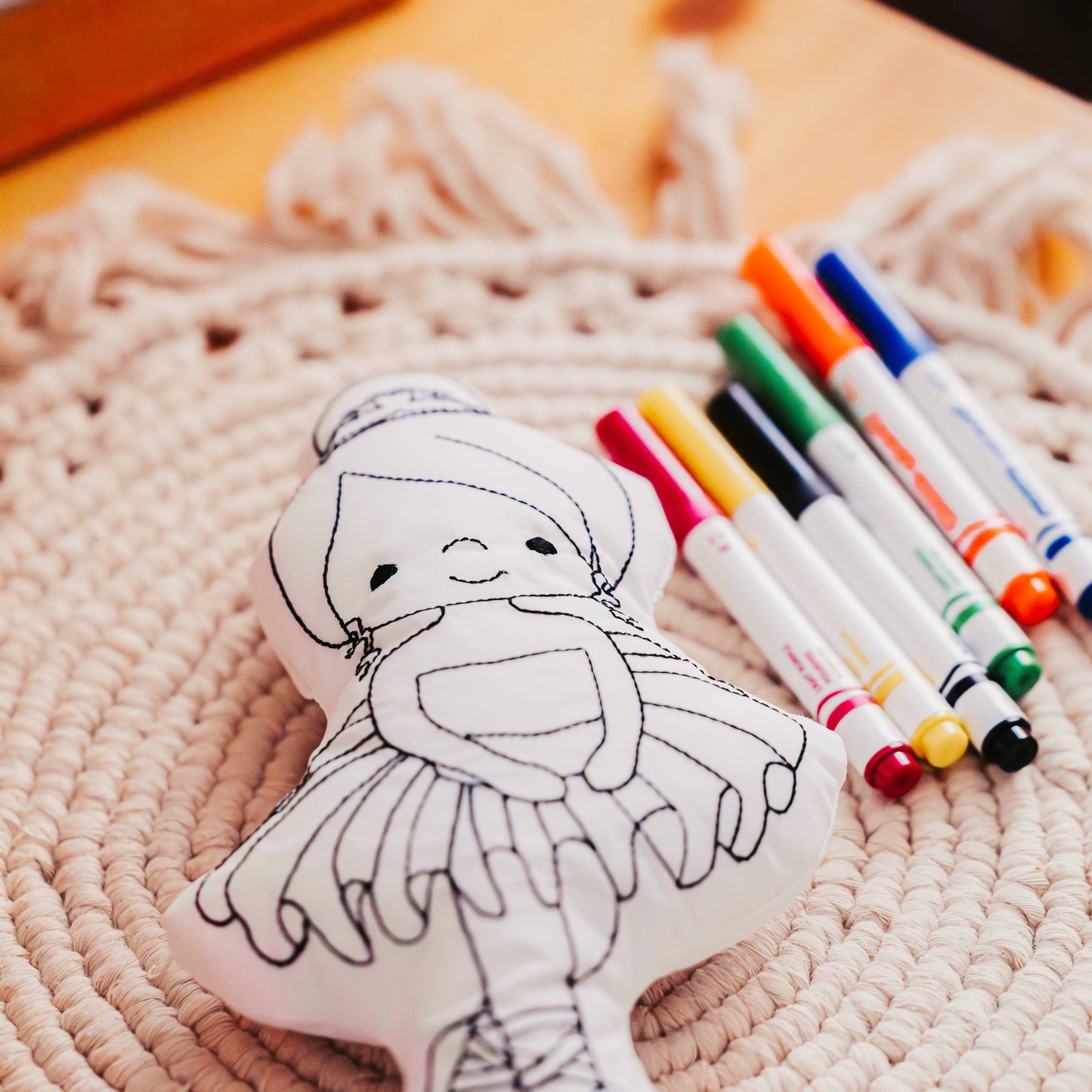 Ballerina Doodle Coloring Activity Doll