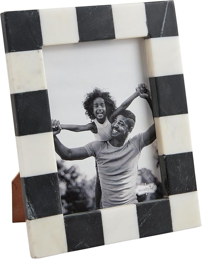 5x7 Checkered Marble Frame
