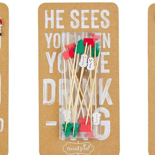 MudPie Holiday Tootpicks