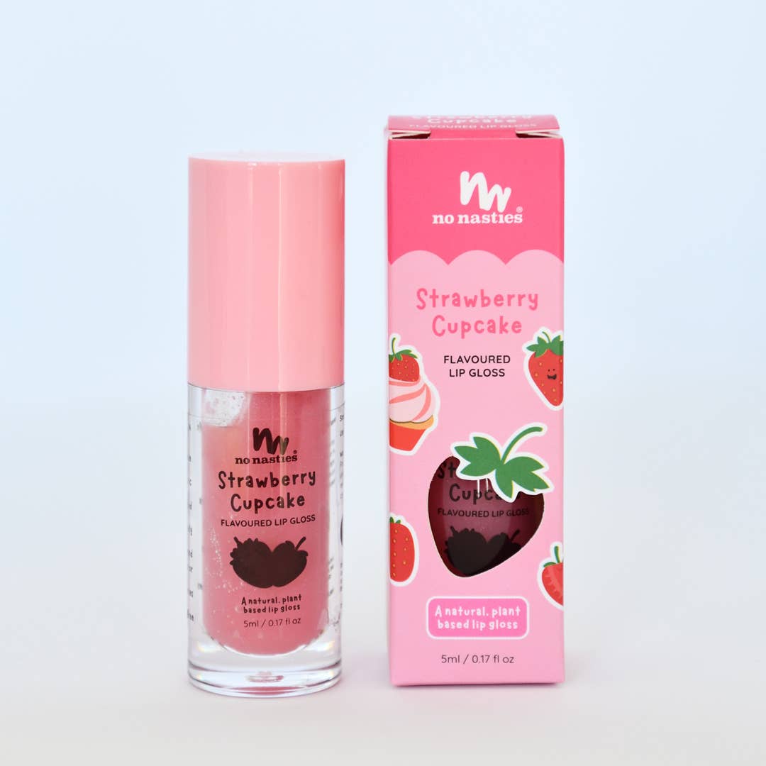Natural Kids Lip Gloss Wands - Multiple Flavours available: Gummy Grape - Purple