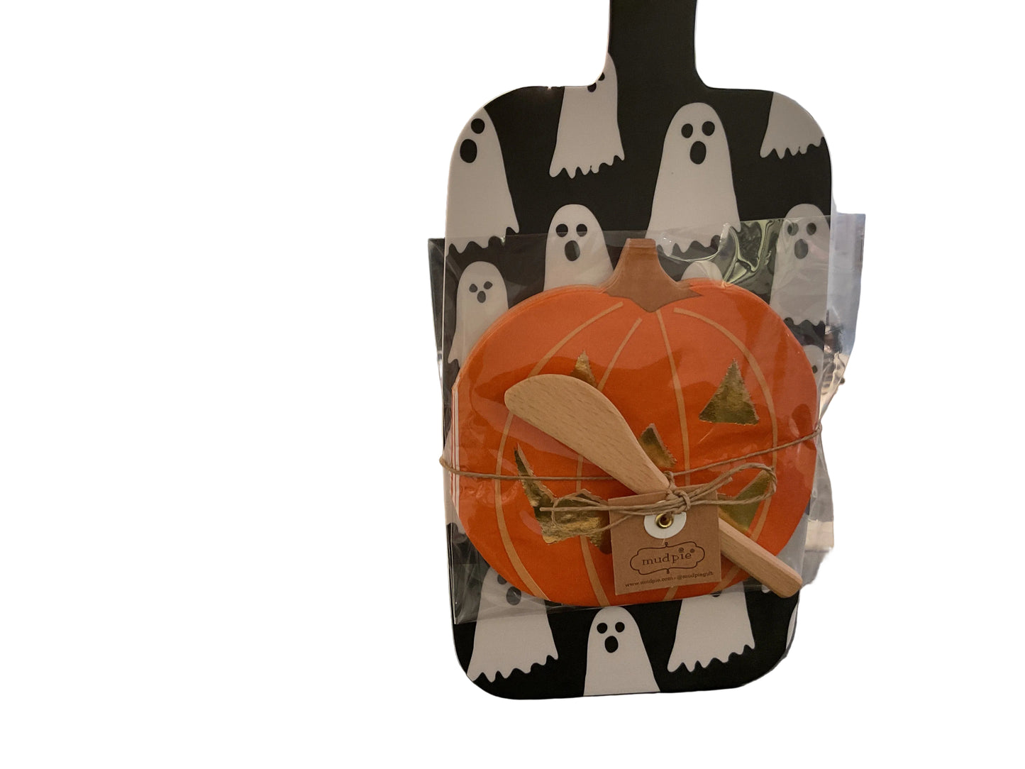 Pumpkin Ghost Melamine Board