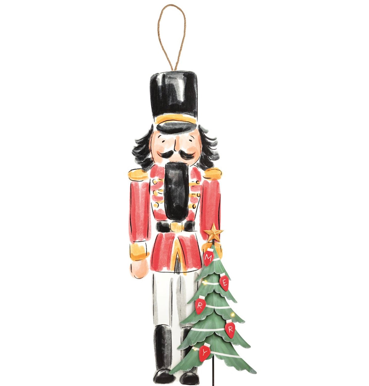MudPie Nutcracker Door Hanger