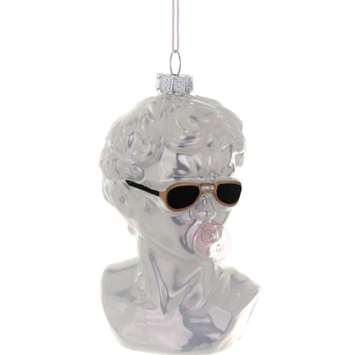 David Blowing Bubble ornament