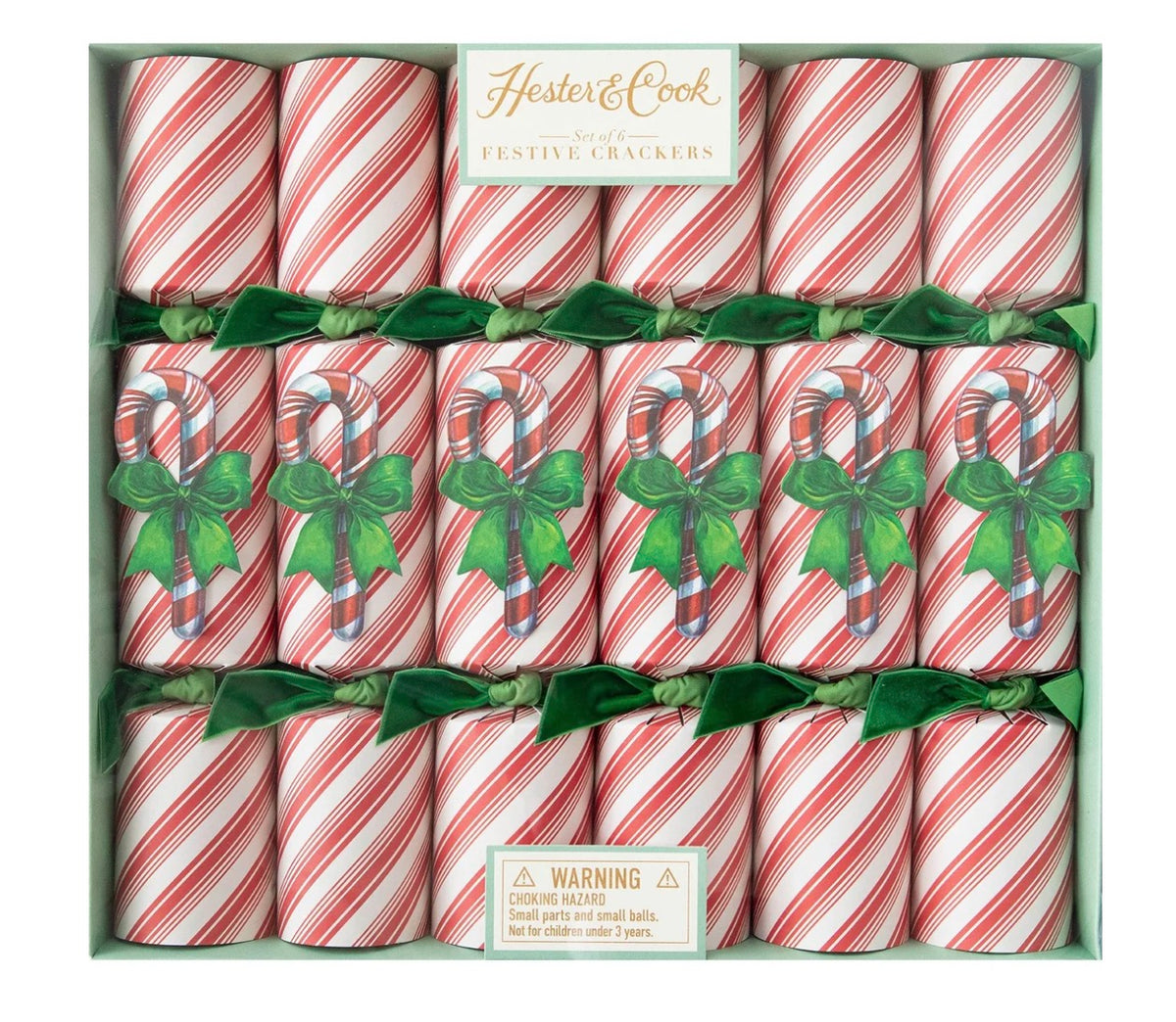 Hester & Cook Candy Cane Crackers