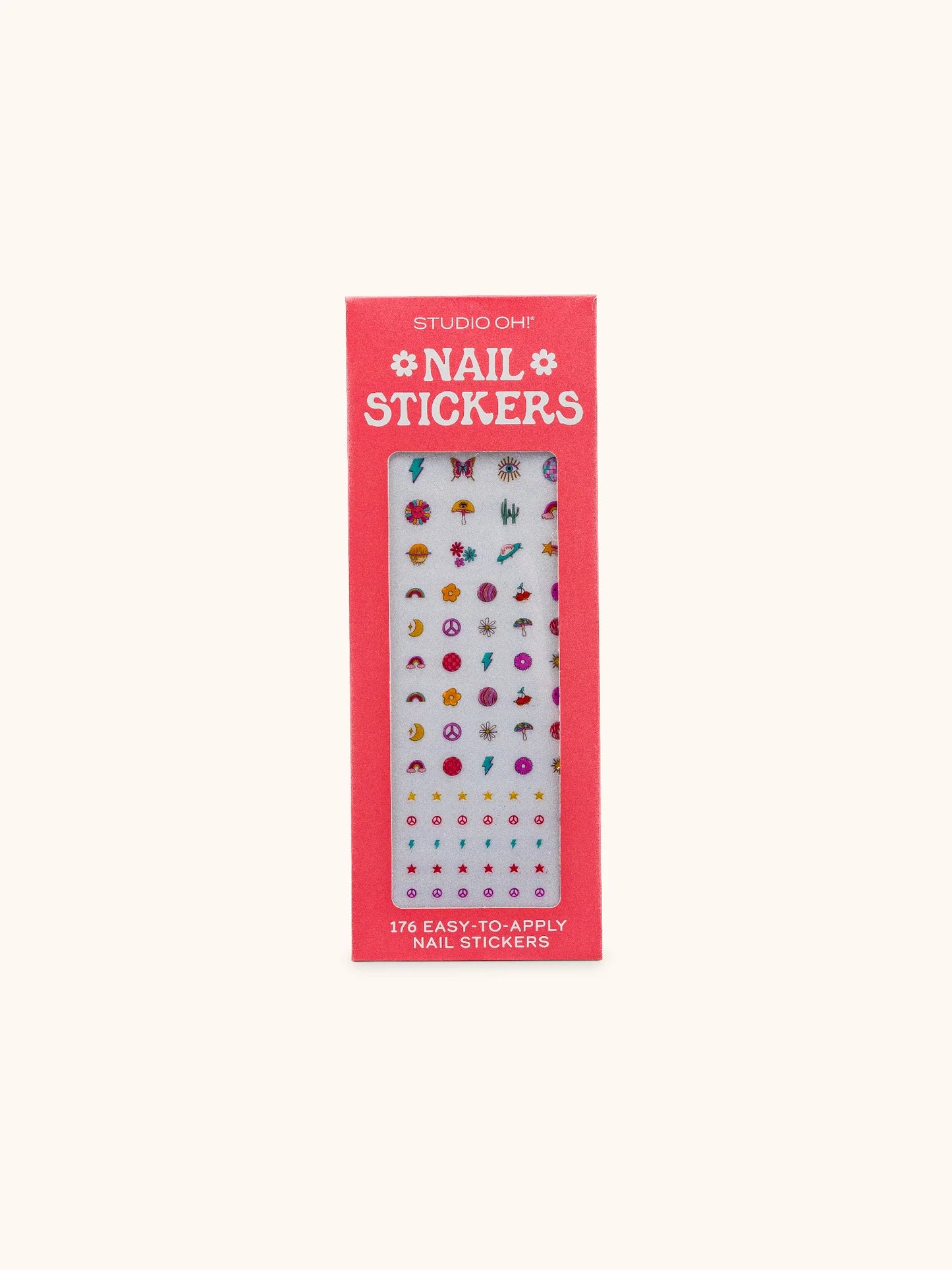Peace Out Nail Stickers
