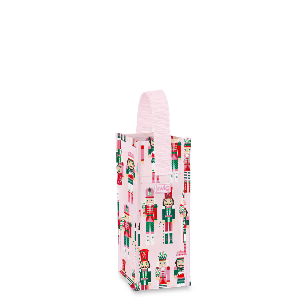 Swig Sugar Plum Soldiers Reusable Bag - Small (Wine Bag)