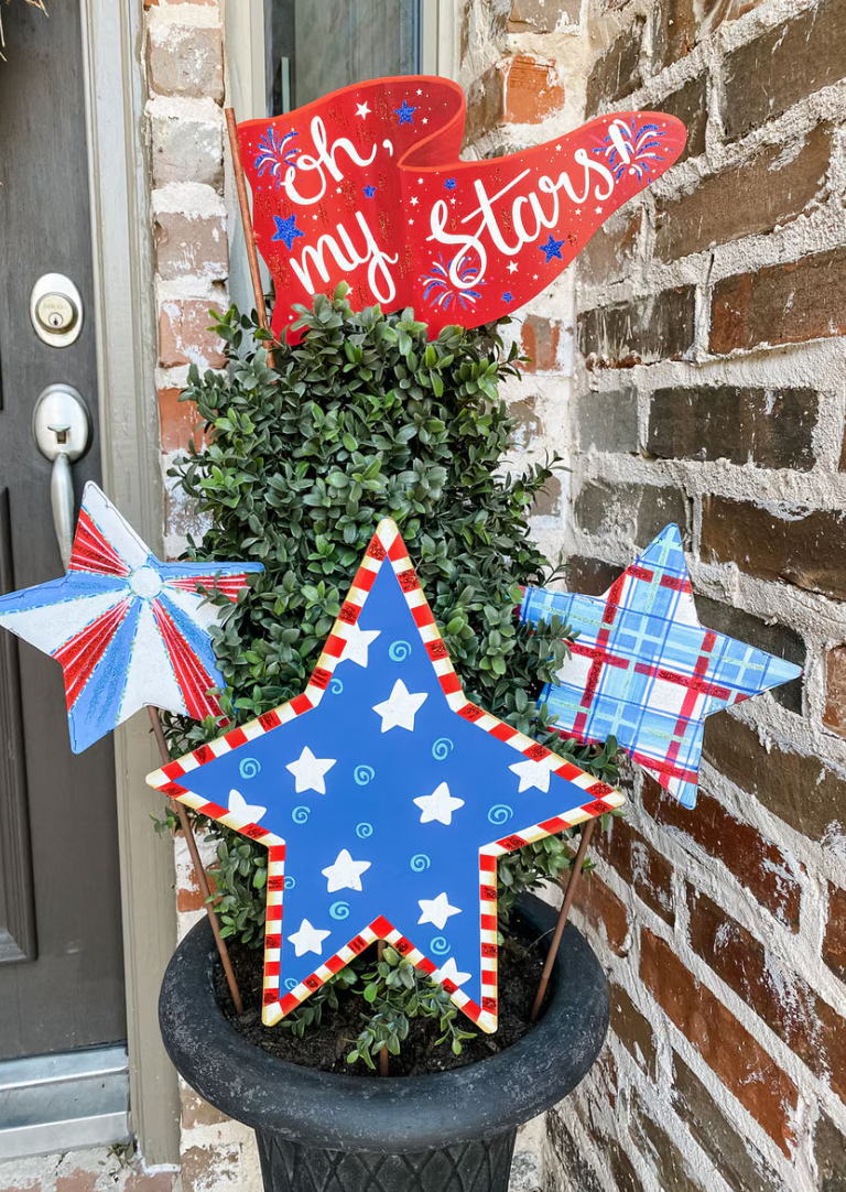 "Oh My Stars" Pennant Flag