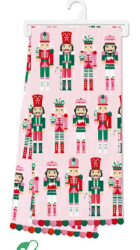 Sugar Plum Soldiers Tea Towel