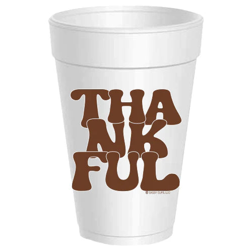 Thankful Stacked Cups