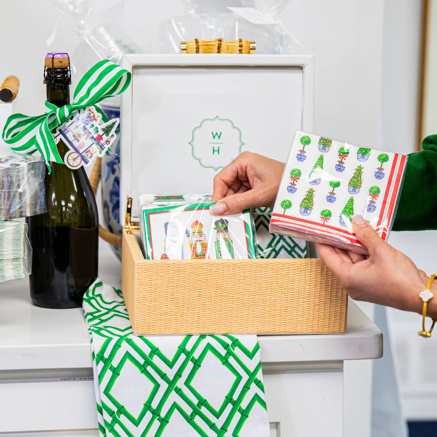 Christmas Trees Cocktail Napkins | Pack of 20