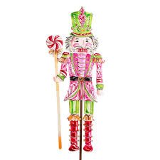 Beck's Pink Nutcracker Stake - Bria Blair Creative