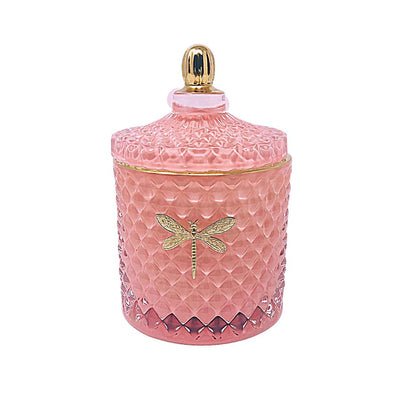 Bella Candle - Blush & Gold - White Tea & Jasmine - Bria Blair Creative