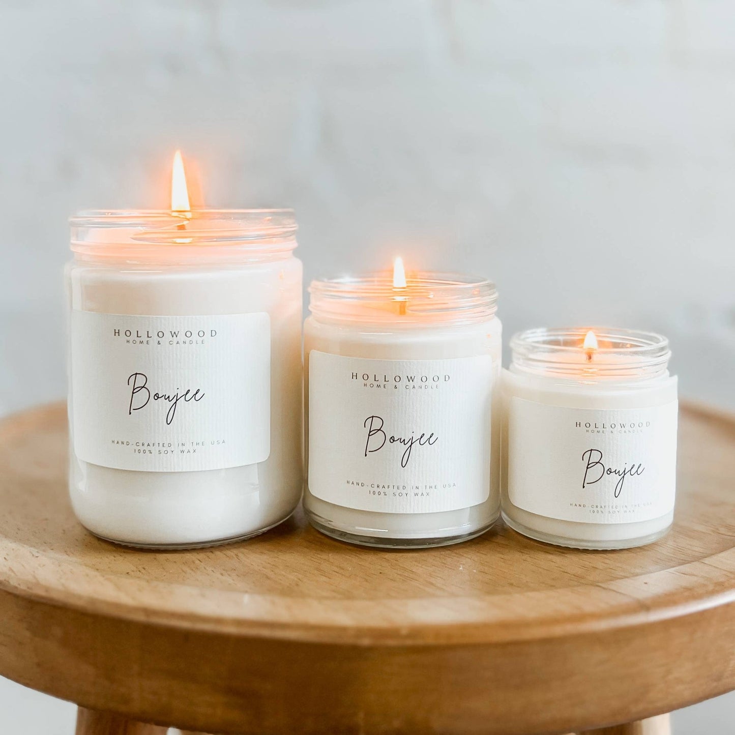 BOUJEE | EVERYDAY CANDLES : 8 OUNCES - Bria Blair Creative