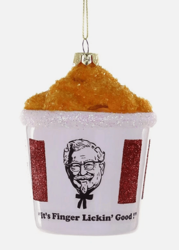 Bucket of Chicken Ornament - Bria Blair Creative