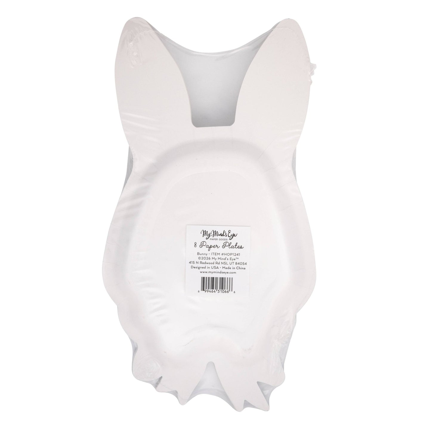 Bunny Face Shaped Plate - Bria Blair Creative