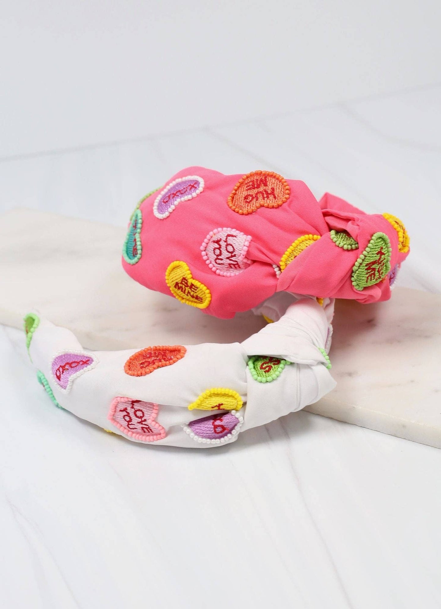 Candy Crush Headband WHITE - Bria Blair Creative