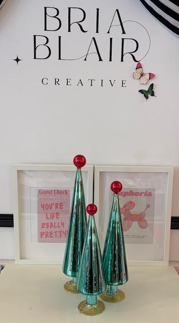 Carnival Trees Juniper Red S/3 By Cody Foster - Bria Blair Creative