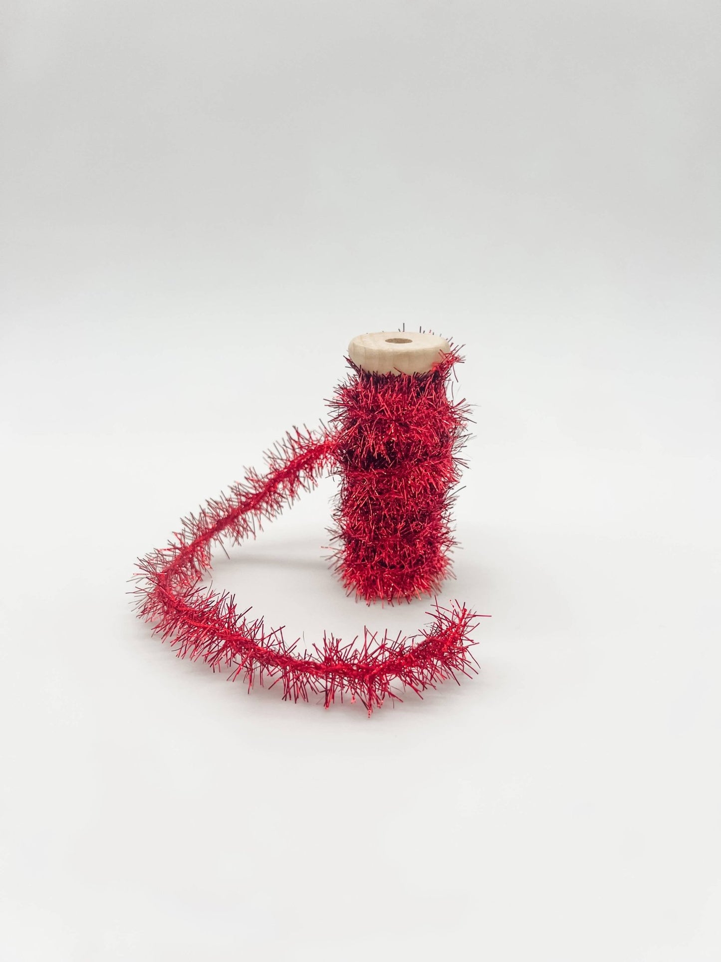 Christmas Tinsel - Red - Bria Blair Creative