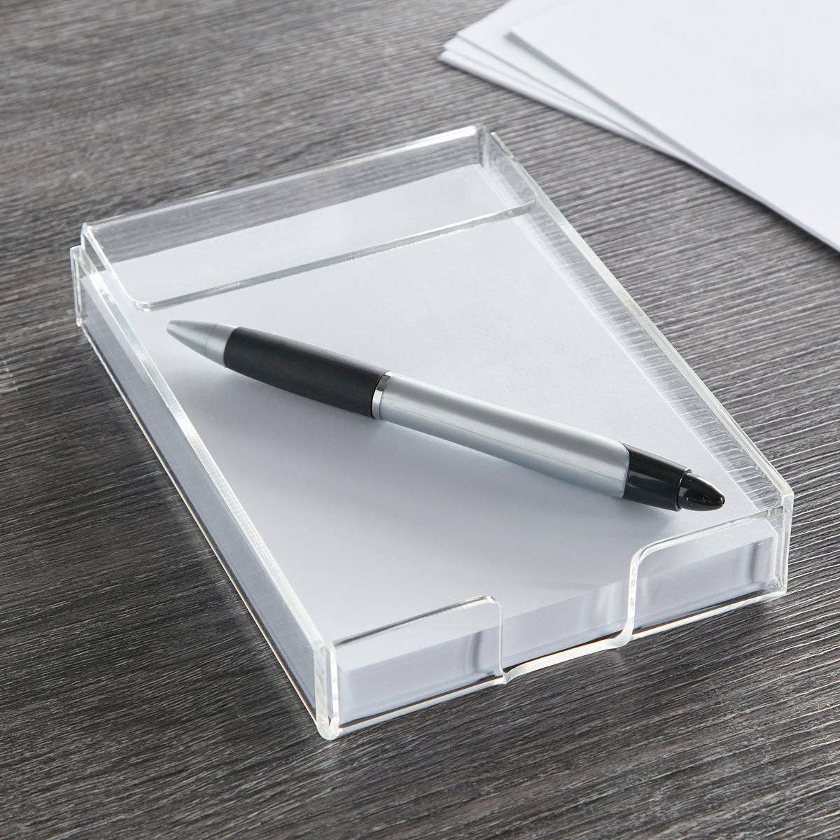 4 X 6 Note Pad Holder (w/ Paper)
