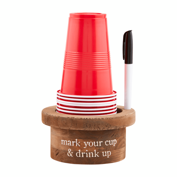 Disposable Cup & Marker Set - Bria Blair Creative