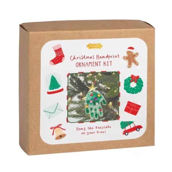 DIY Tree Handprint Ornament Kit - Bria Blair Creative