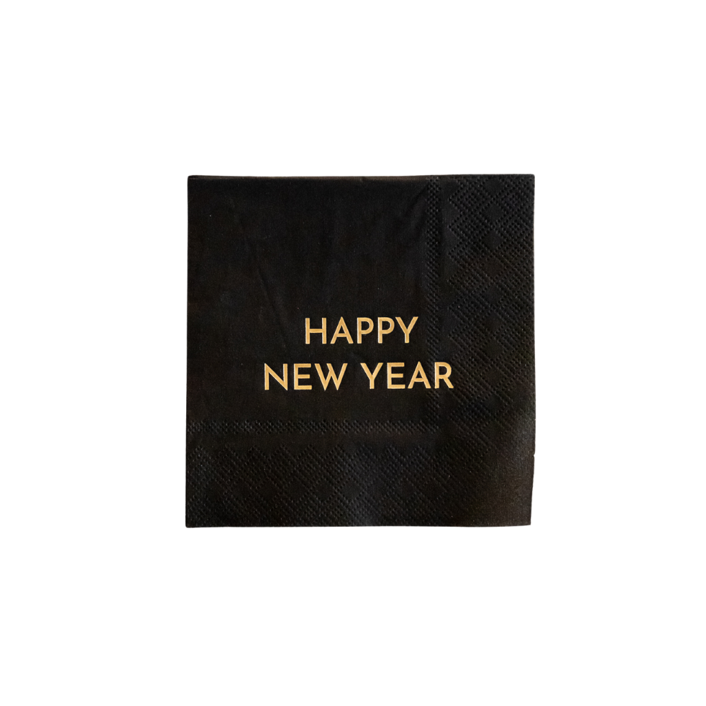 HAPPY NEW YEAR COCKTAIL NAPKINS
