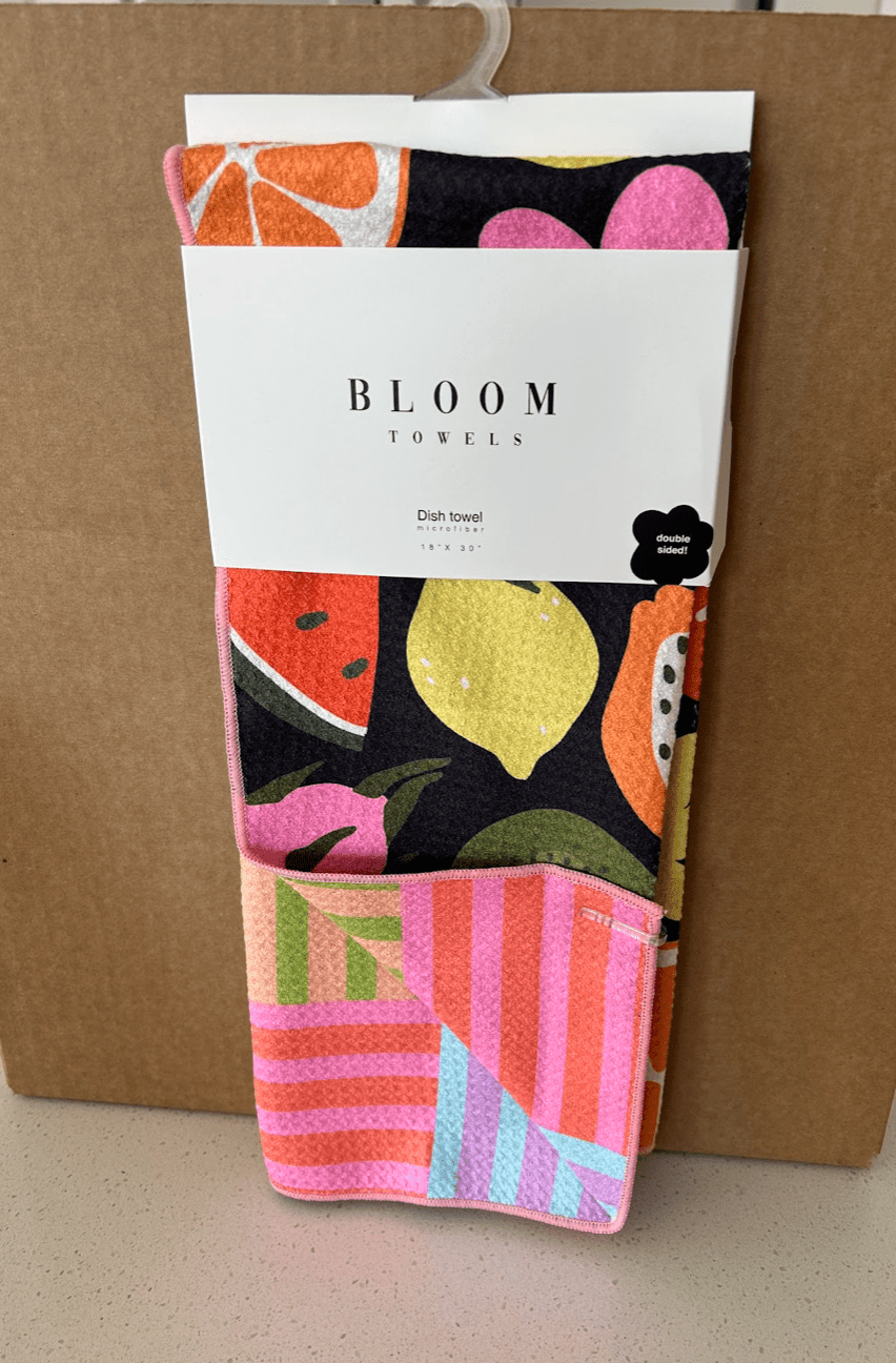 Fruit Basket Bloom Dish Towel - Bria Blair Creative