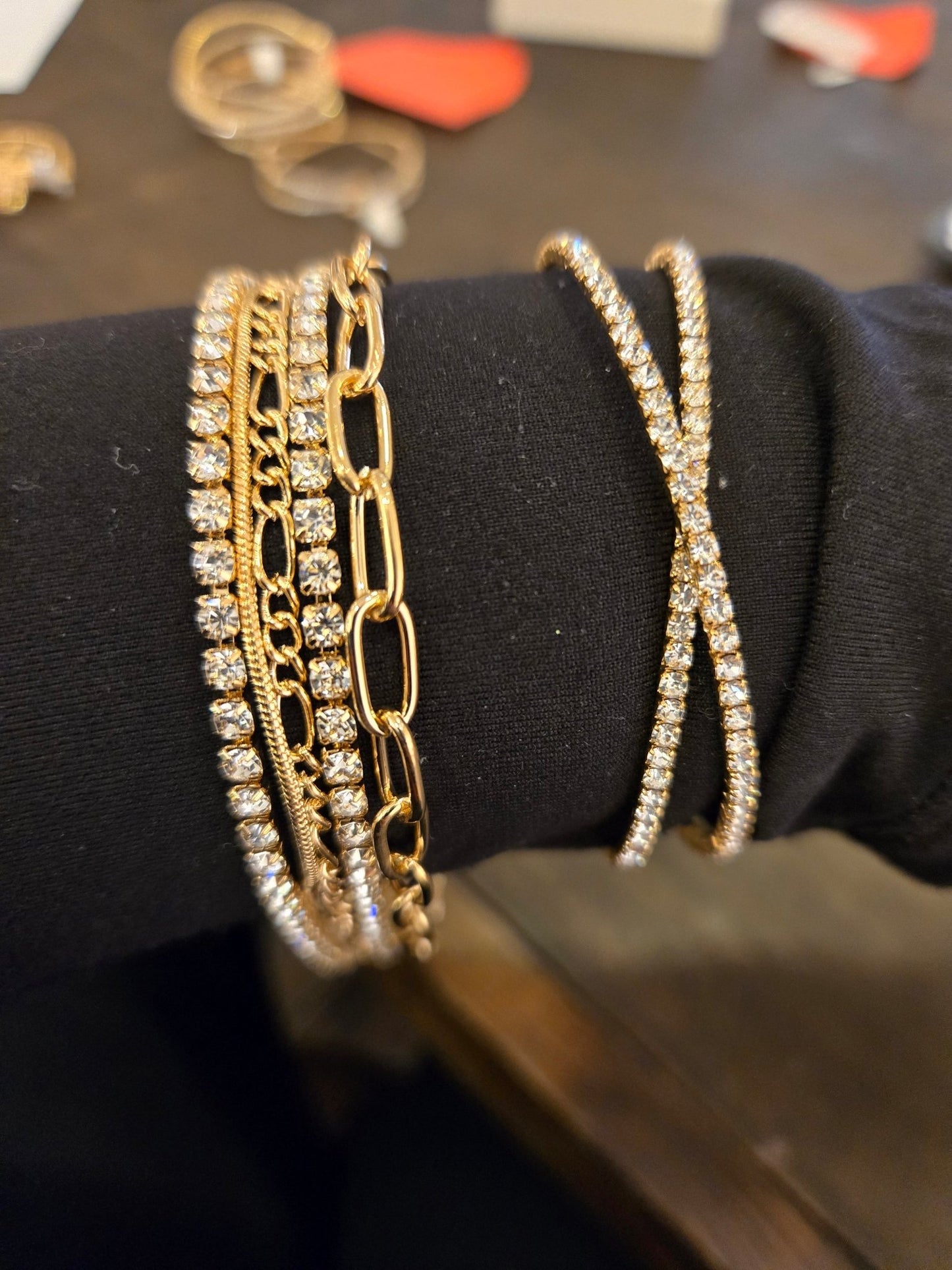 Gold Braclets (assorted) - Bria Blair Creative