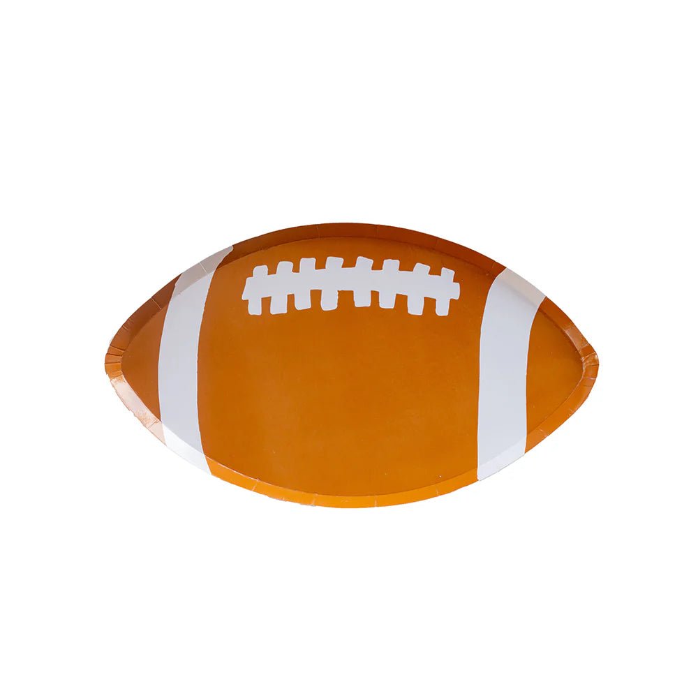 Good Sport Small Football Plates - Bria Blair Creative