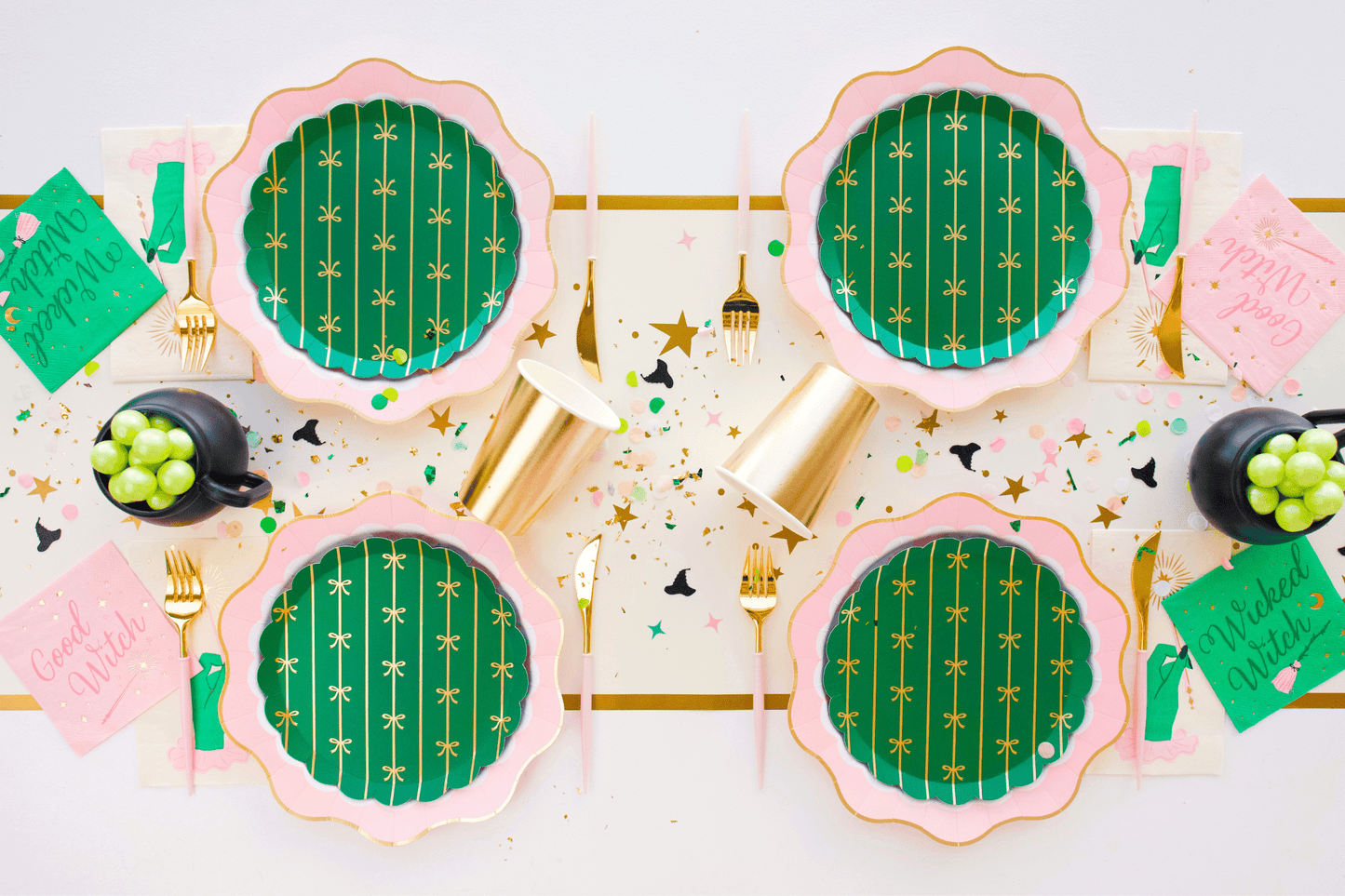 GOOD & WICKED WITCH COCKTAIL NAPKINS - Bria Blair Creative