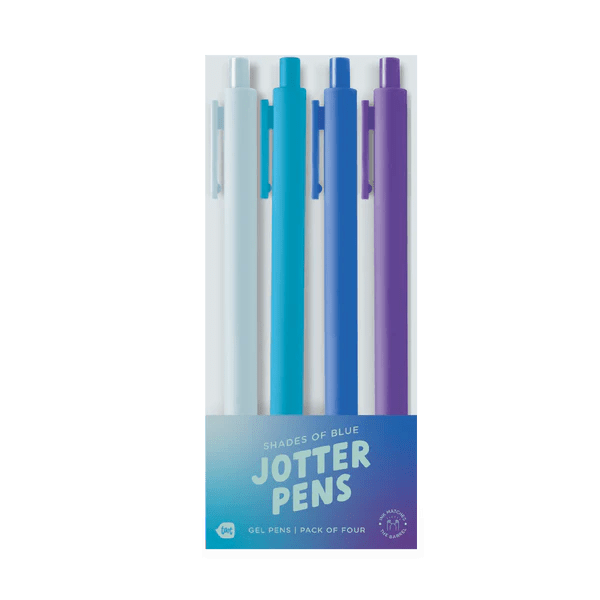 Gradient Jotter Set 4 Pack (Shades of Blue) - Bria Blair Creative