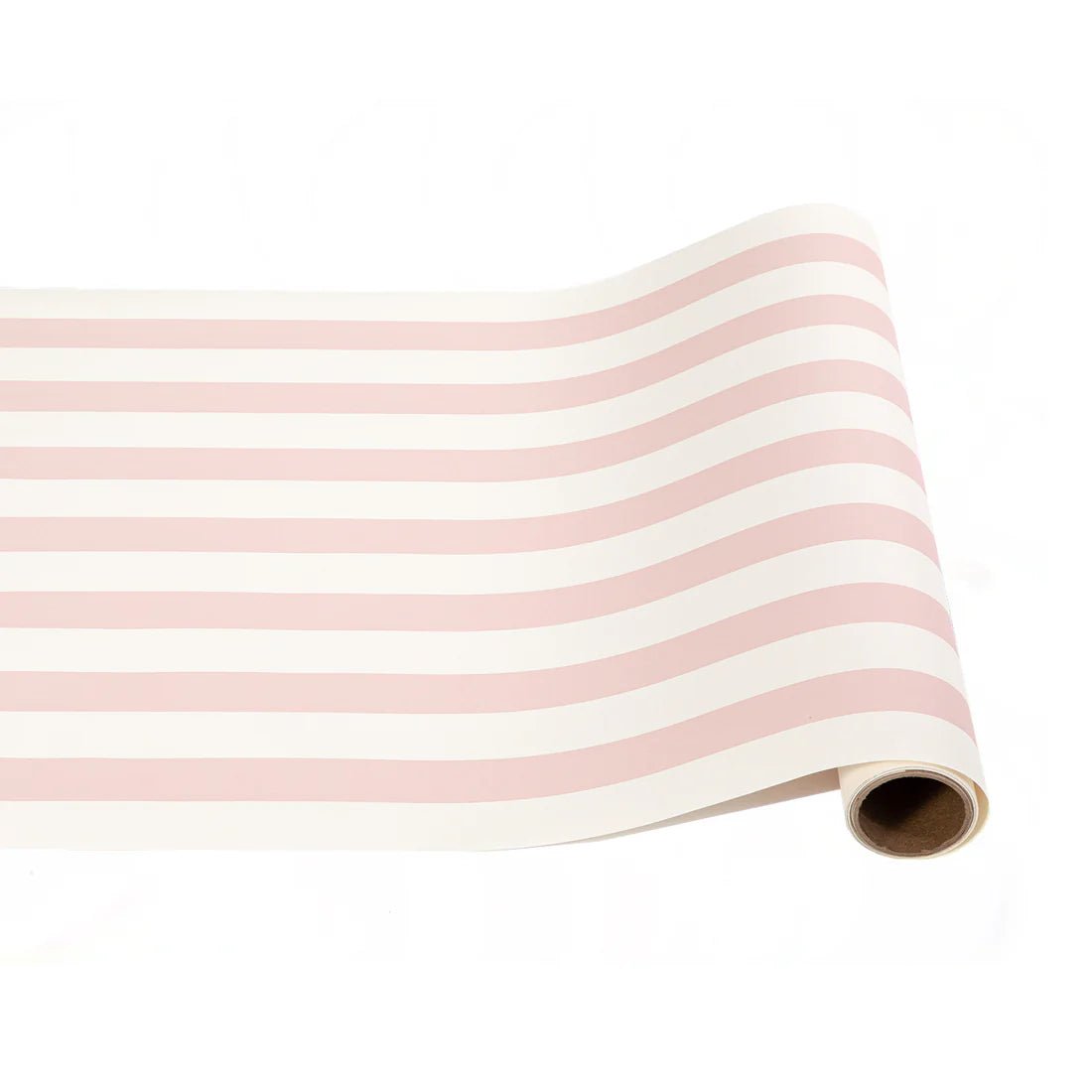 Hester & Cook classic pink stripe table runner - Bria Blair Creative