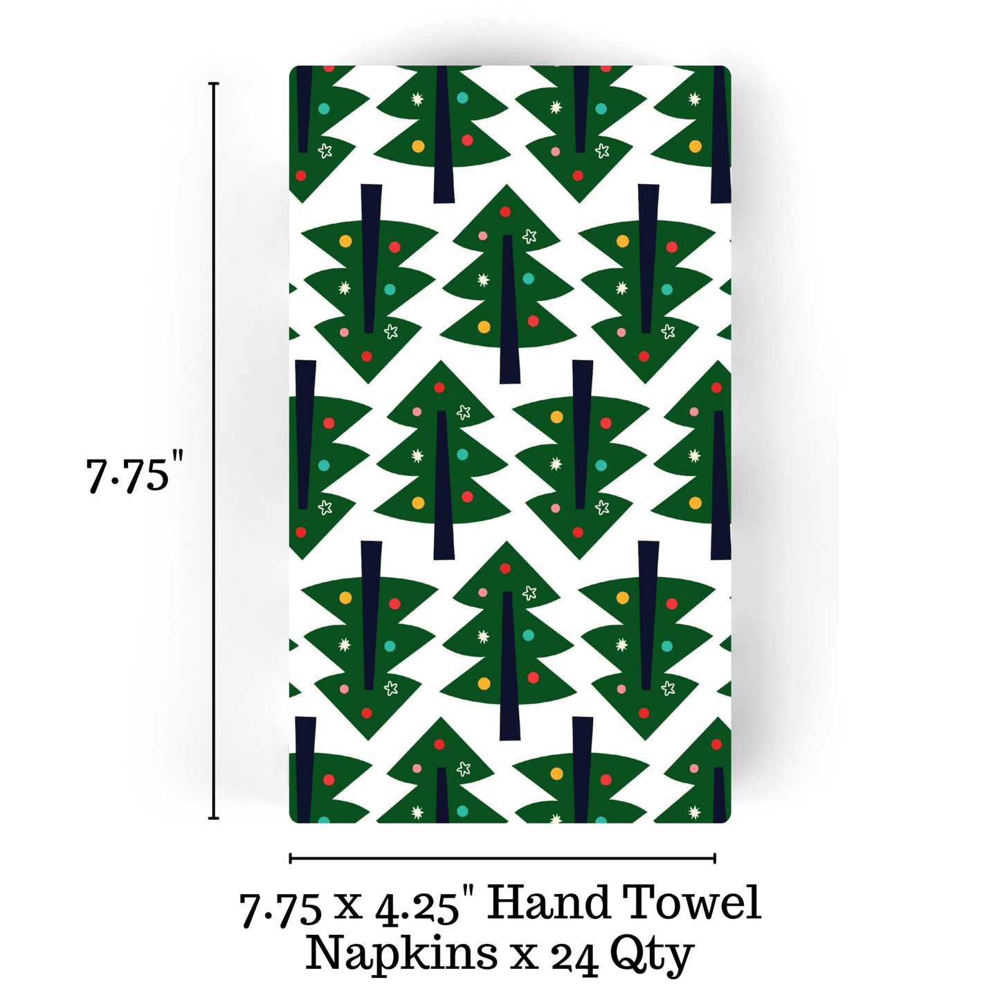 Holly Jolly 24ct Guest Napkins Separates (3 ply) - Bria Blair Creative