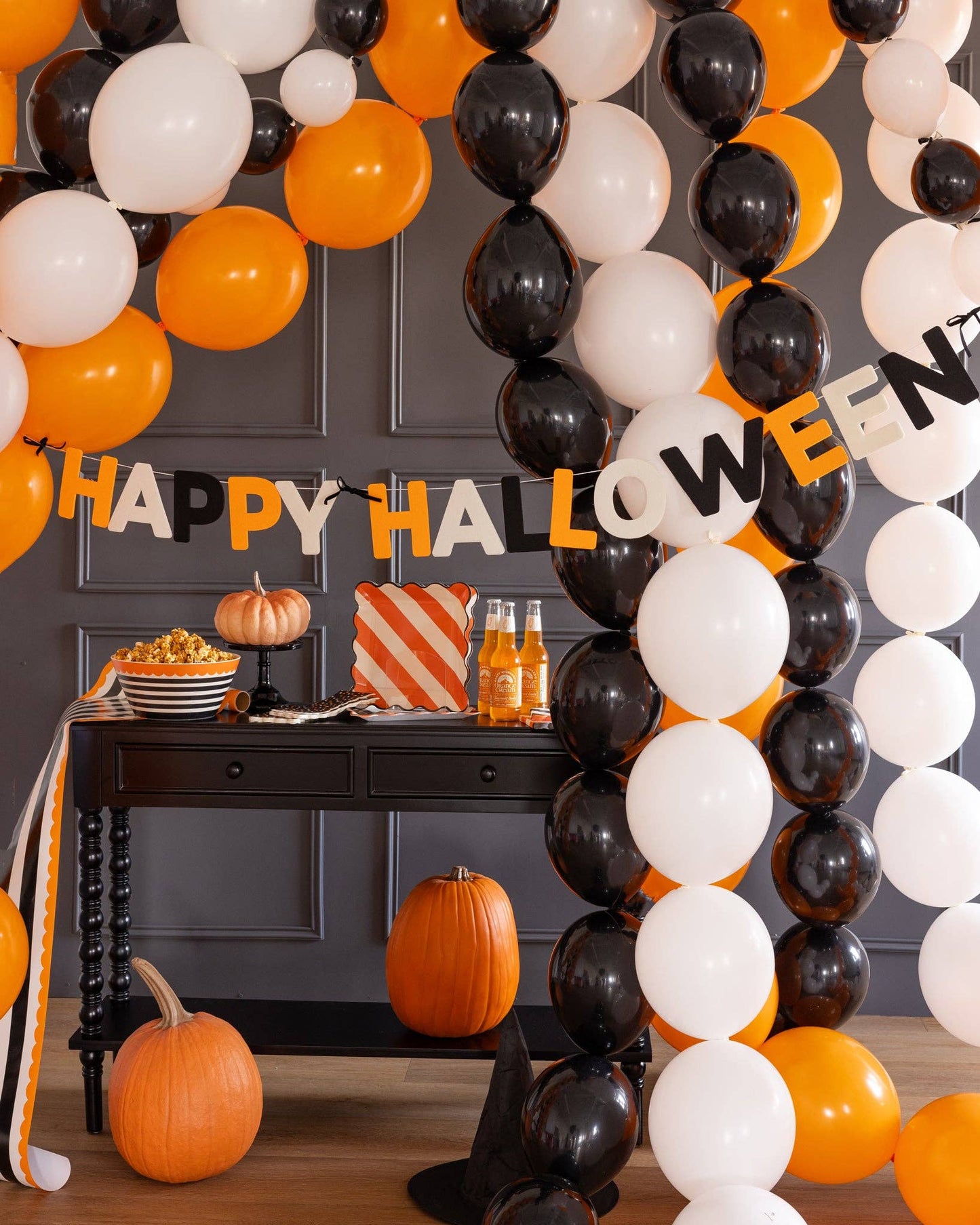 HPH1202 - Felt & Bows Happy Halloween Banner - Bria Blair Creative