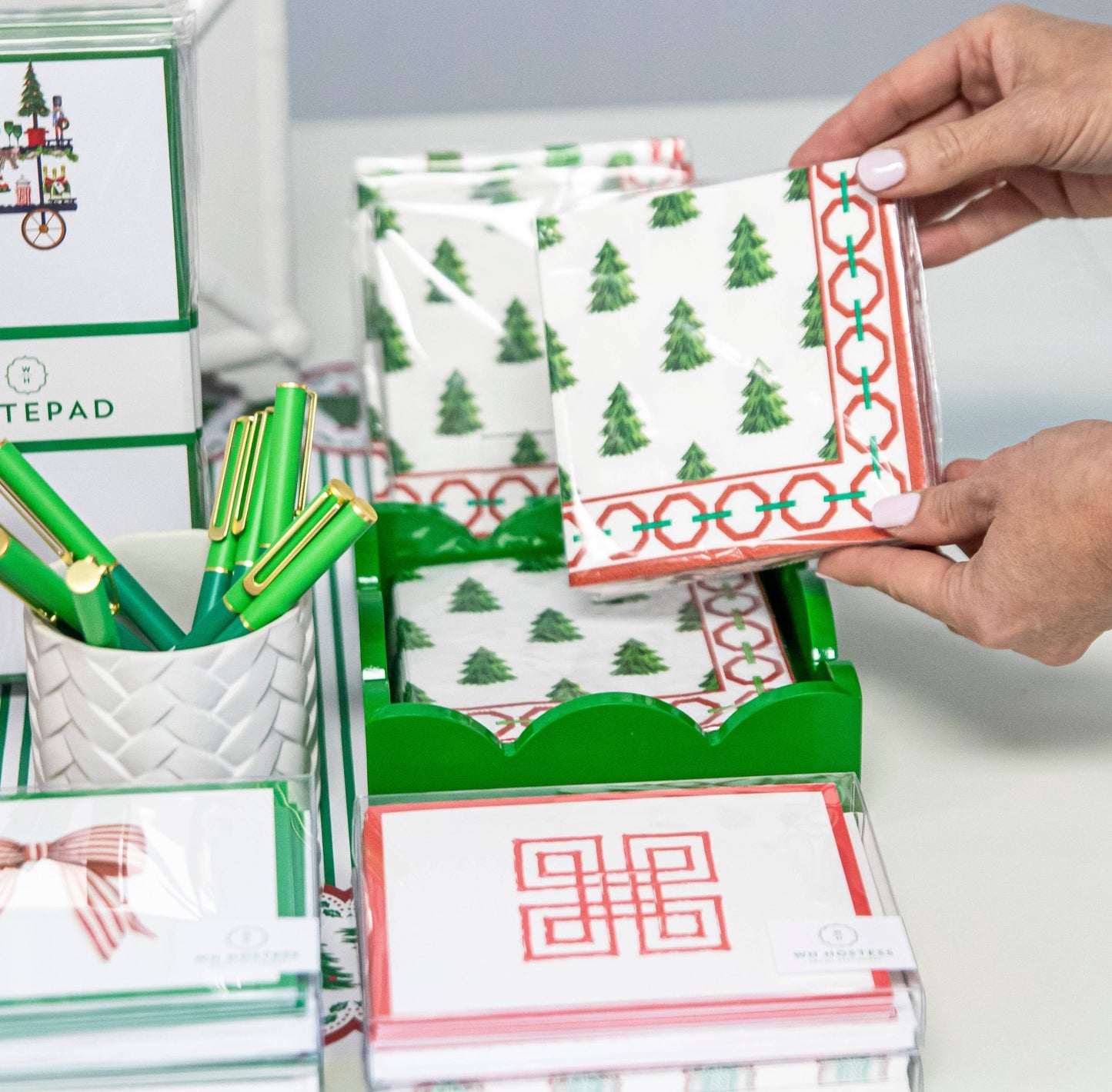 In Stock WH Paper Cocktail Napkins | Christmas Tree Farm: Default Title - Bria Blair Creative