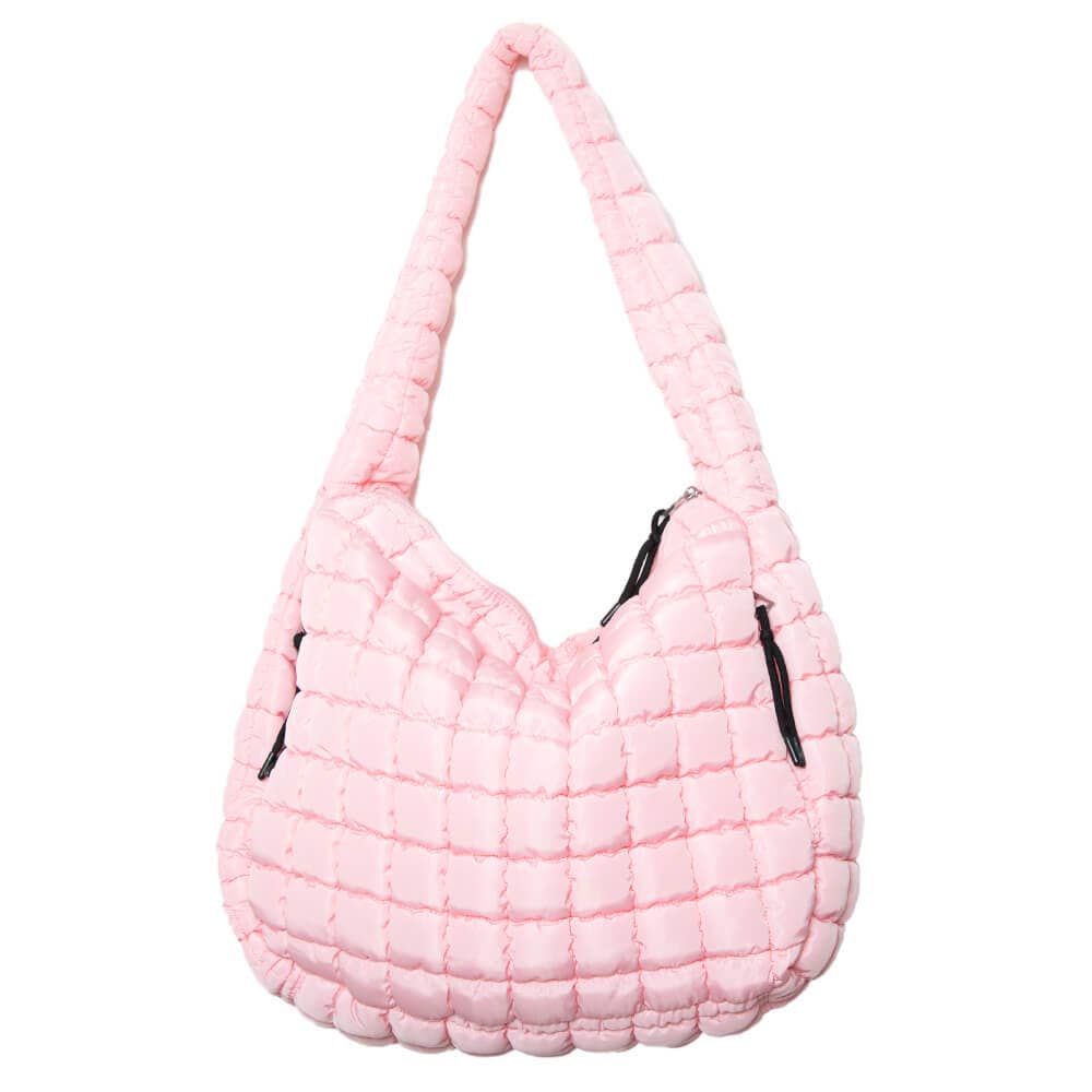 Light Pink Oversized Carryall Tote: Light Pink - Bria Blair Creative