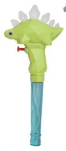 Light - Up Dino Blaster Bubble Wand Green - Bria Blair Creative