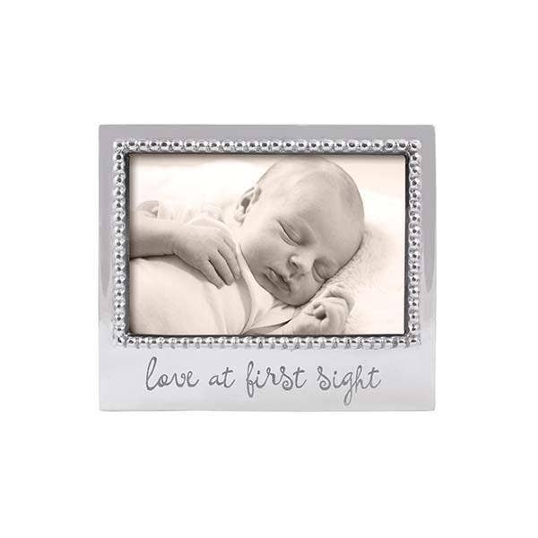 Love at First Sight Beaded 4x6 Frame - Bria Blair Creative