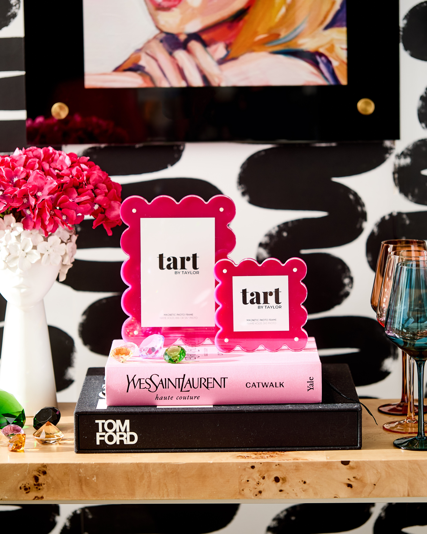 Magenta Acrylic Picture Frame - Bria Blair Creative