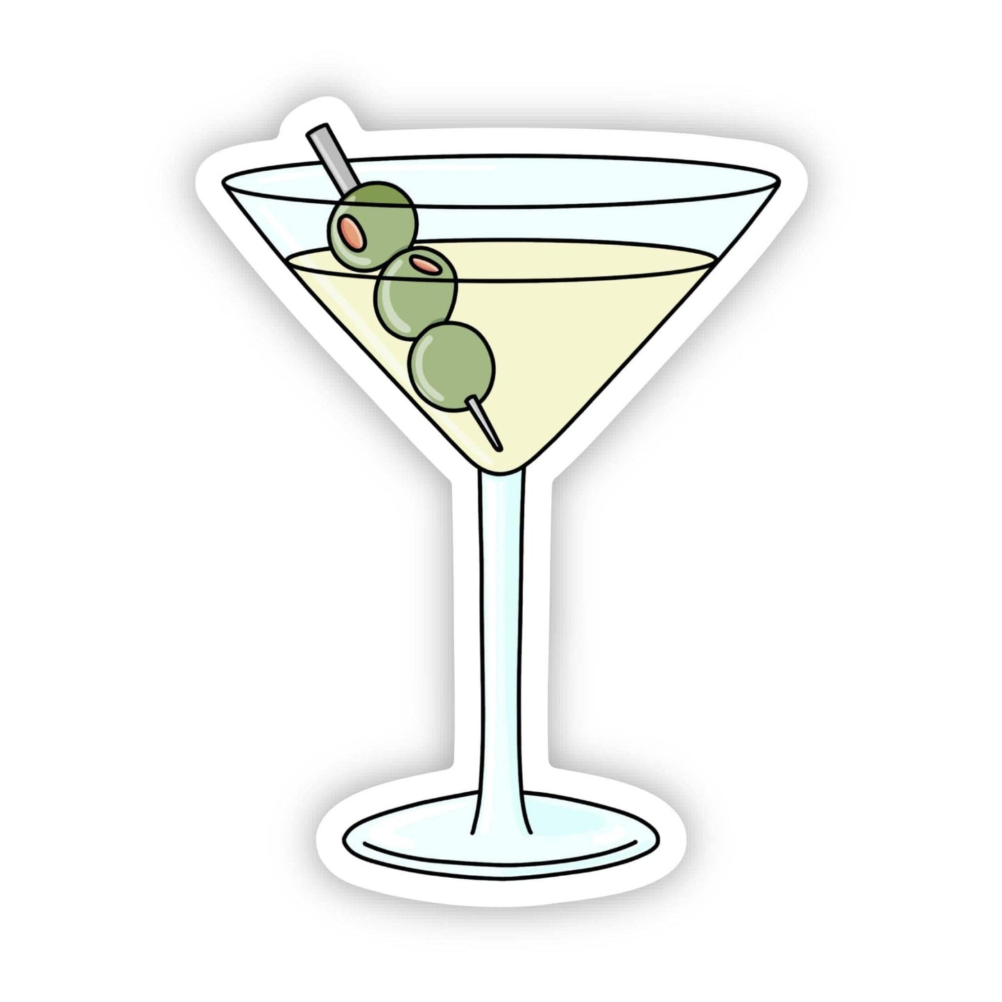 Martini Cocktail Sticker - Bria Blair Creative