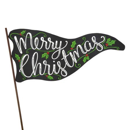 "Merry Christmas" Flag - Bria Blair Creative